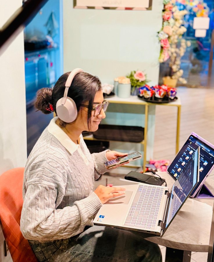 Fareeha, founder of FR Digital Studio