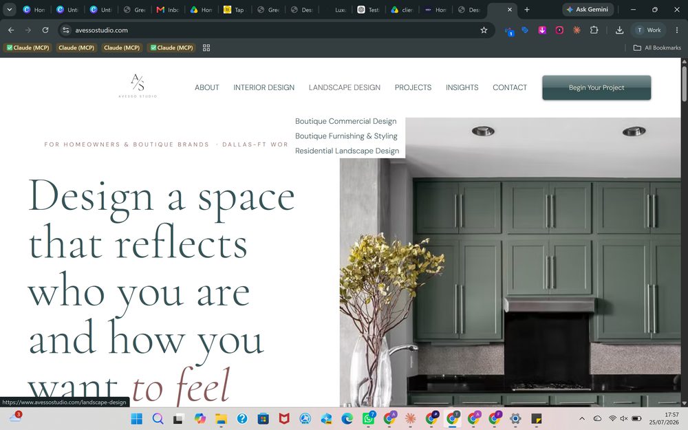 Avesso Studio website