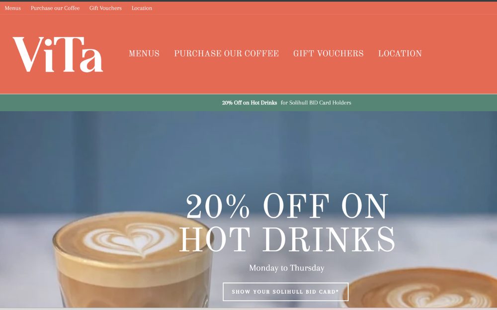 Vita Solihull website